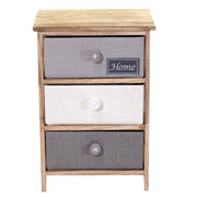 Commode Brenda bouton 3 tiroirs cm40x29h58