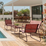 Set 4 pcs salon d'extérieur Markus Pepper