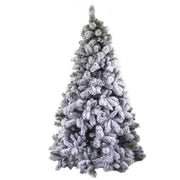 Arbre Gennargentu vert avec neige 1713 branches cmø148h240