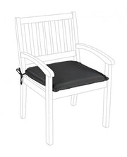 Coussin de fauteuil Olefin Charcoal