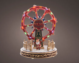 Escenografía LED de plástico resistente para interiores 21x21x26.4 cm