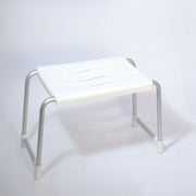 Tabouret de bain antidérapant pour personnes handicapées, blanc