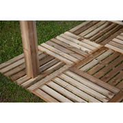 Dalle en bois 50x50 cm