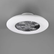 Ventilateur Visby Et Plafonnier Led Effet Ciel Etoilé Avec Télécommande Multifonction