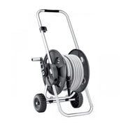 Chariot enrouleur équipé de tuyau QUBO Pronto25 Silver de 25 mètres