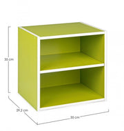 Cube C-Etagère Composite Vert