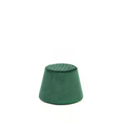 Pouf en velours de métal vert cm 46,5 x 46,5 xh 33
