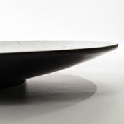 Assiette décorative blanche 65x65x1 cm