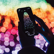 Chaîne LED scintillante RGB + blanc 48 mètres 600 LED