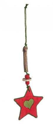 Pendaglio Bormio Stella Cuore L - 12x