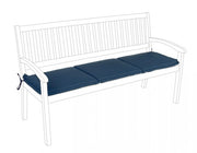 Coussin Banc 3P Poly180 Bleu