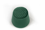 Pouf en velours de métal vert cm 46,5 x 46,5 xh 33