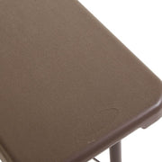 Banc pliant 183x28x44 cm. marron
