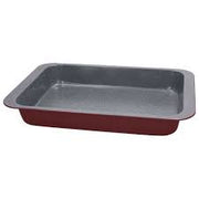 Lasagnera Rectangulaire Cm 37x26x6 Acier Carbone Rouge
