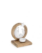 Lot de 6 Bougies Célestin 1P Nativité Nat