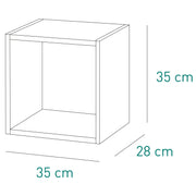 Etagères Vittoria 3 cubes modulables