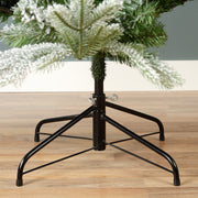 Sapin de Noël givré Sunndal H 210 x ø 120 cm
