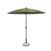 Parapluie du jardin Atlanta 270x H240 cm avec moyeu anthracite / olive