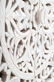 Buffet 2 portes bois blanc Alinta cm 96 x 43 x 98