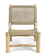 Fauteuil de jardin en fibres synthétiques Lampok