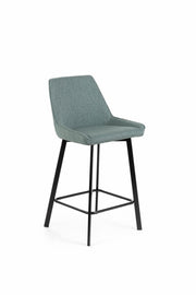 Lot de 2 tabourets en tissu 50cm x 44cm H. 94cm