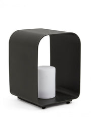 Lampe Led aluminium Ridley anthracite 35h cm