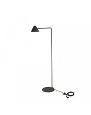 Lampadaire Antares LED en métal noir STS