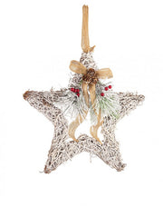 Pendaglio Nelson Stella Innevato 8x