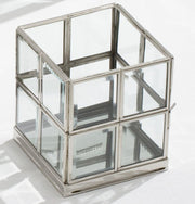 Bougeoir en argent cm10x10h12 16 verres