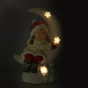 Lune led blanche plastique fille cm36,5x21h52