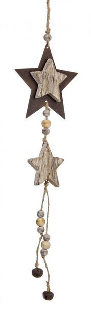 Pendaglio Country Star Double Rusty 12x