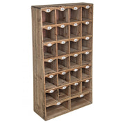 Classeur OFFICINA en bois de pin 85h cm