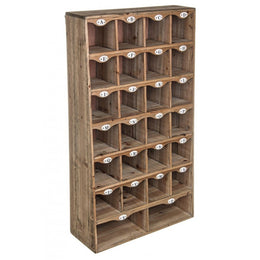 Classeur OFFICINA en bois de pin 85h cm