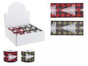 Ruban Sapin de Noël 12x 4M Ass2 Disp12