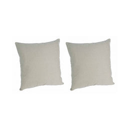 Set 2 Housse hydrofuge Coussin oléfine 60x60 cm corde