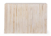 Console en bois blanc Ermitas