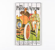 Impression sur bois avec toile multicolore 60x100 cm