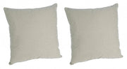 Set 2 Housse hydrofuge Coussin oléfine 60x60 cm corde