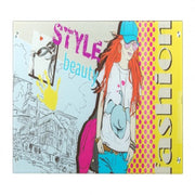 Young Cartoon bureau plateau en verre 113x58 cm