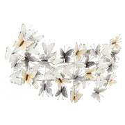 Accessoire mural décoratif style vintage MARIPOSA avec papillons 55h cm