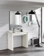 Console extensible en mdf blanc Pinocchio STS