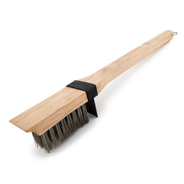 Broil King Brosse à gril en acier inoxydable avec manche en bois