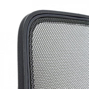 Chaise de bureau grise avec roulettes réglables en hauteur