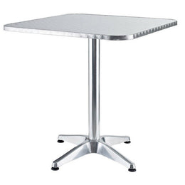 Table carrée en aluminium Verdelook