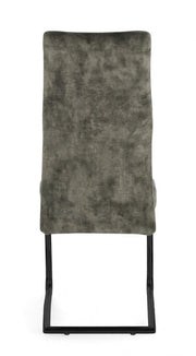 4x Chaise en Velours Vert Thelma