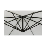 Parasol de jardin avec bras 360° Texas cm 300x h260 Anthracite-Naturel