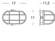 Applique E27 Ligne blanche Aldo