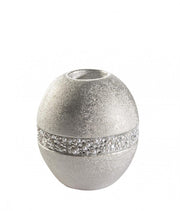 Lot de 4 Bougies Argentées H13