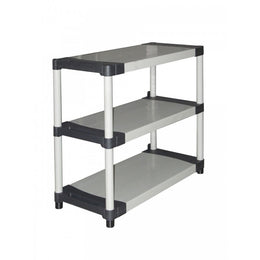 Shelf Closet de résine Trois étagères CM 80 x 40 x 85 h