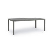 Table d'extérieur HILDE en aluminium Anthracite Extensible 200-300x100x h75 cm